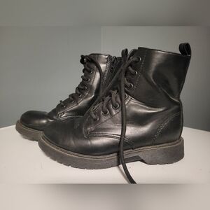 Black Combat Boots